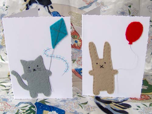 Bunny & Kitty Cards