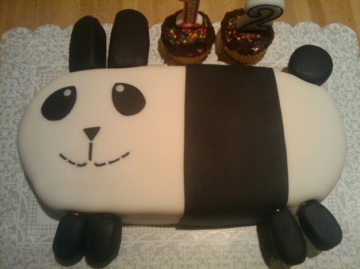 Panda Bunny Cake